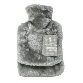 Revitale Bouillotte chauffe-pieds gris ardoise 