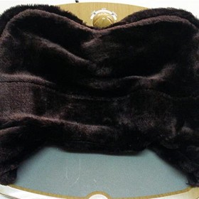 Chauffe-pieds électrique et doublure amovible extra douce avec base en bois et deux niveaux de température2667