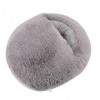 Chauffe pieds Dhiver, Fourrure de Lapin + élément Chauffant Coussin de Chauffe pieds USB avec Tissu en Peluche de Qualité Su