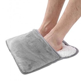 Coussin chauffant électrique pour les pieds Coussin chauffant pour les pieds USB Chauffe-pieds dhiver pour le bureau à domic