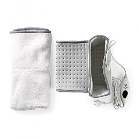 Chauffe pied | 6Réglages de Chaleur | Lavable | Minuterie darrêt | Protection contre la surchauffe