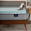 Serta ThermaGel Surmatelas en Mousse à mémoire de Forme, lit jumeau