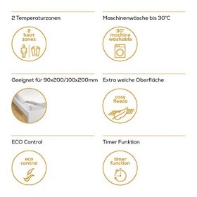 Chauffe-lit en forme de drap-housse Beurer UB 100