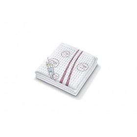 Beurer Sous-couche chauffante confort UB 90, sous-matelas chauffant douillet, deux zones de température & Chauffe-matelas TS 