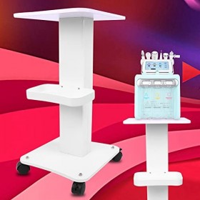 Support de roue de chariot roulant de piédestal de salon professionnel dABS de chariot à beauté