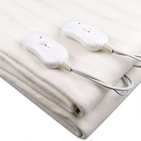 Couverture chauffante électrique XXL chaleur Lit Tapis Chauffant Chauffe-matelas thermique couverture coussin chauffant 160 x