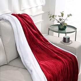 Couverture Chauffante Électrique, Couverture Chauffante Rapide en Flanelle, Couverture 180X130cm avec 6 Niveaux, Minuterie, I