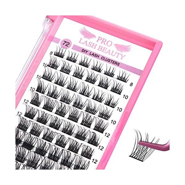 Lash Clusters Overnighter Scellant pour cils en grappe DIY Extension de cils Scellant pour la nuit Prolonge lusure des cils 