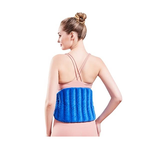 JOBYNA Coussin chauffant électrique pour soulager les maux de dos, chauffante rapide thérapie thermique à arrêt automatique p