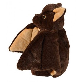Warmies® Coussin Chauffant « Chauve-Souris » - Garnissage Lavande - 25 cm - 600 g, Marron