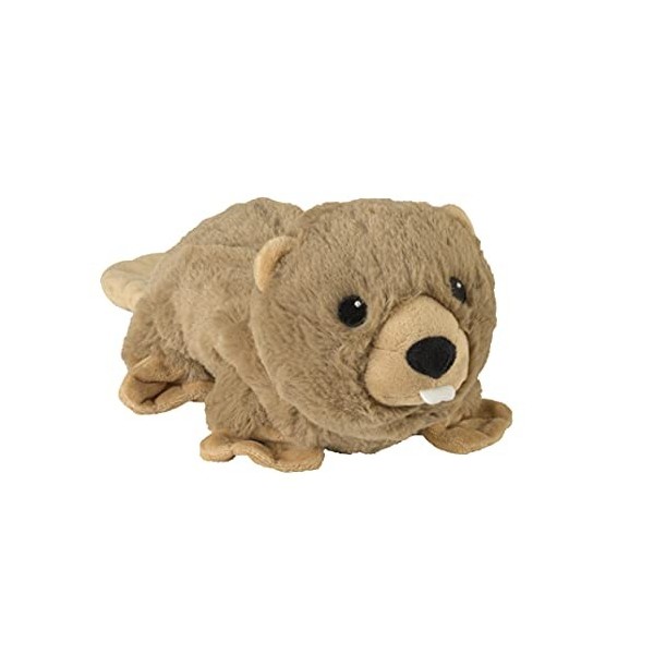 warmies® Warming Cushion / Soft Toy Beaver Millet Lavender Filling 35 cm 700 g