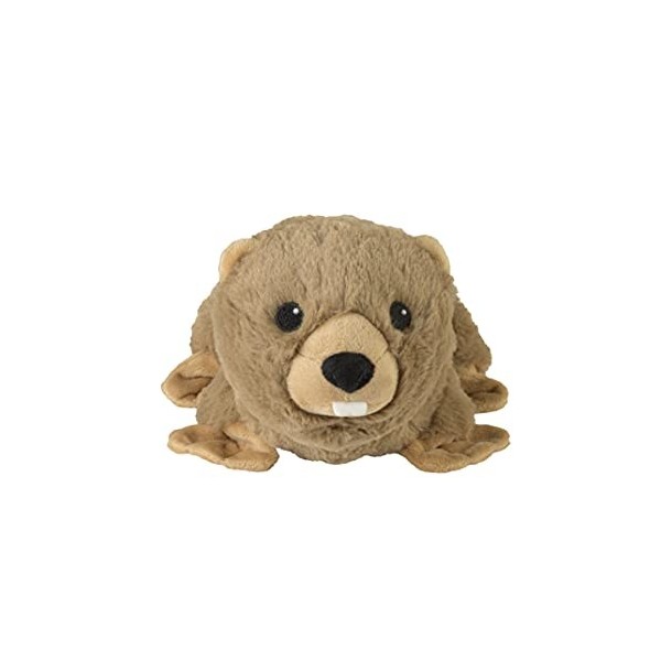 warmies® Warming Cushion / Soft Toy Beaver Millet Lavender Filling 35 cm 700 g