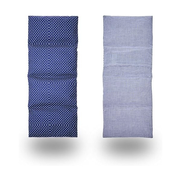 IEA Medical Coussin en grains | 100% coton | Housse amovible & lavable | Coussin chauffant en grains de blé | Pour le dos, le