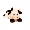 Habibi Coussin chauffant peluche bébé garni millet vache