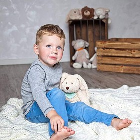 Grünspecht Coussin chauffant en graines de colza - 44 cm de long - Avec housse lavable