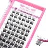 Lash Clusters Overnighter Scellant pour cils en grappe DIY Extension de cils Scellant pour la nuit Prolonge lusure des cils 