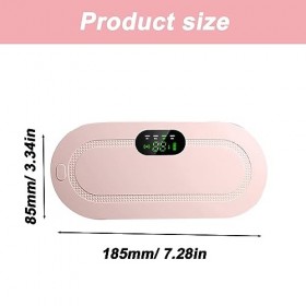 Ceinture chauffante pour femme - Ceinture chauffante : Nizirioo périodes, réglage de la température à trois niveaux + massage