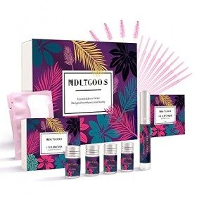 Kit Rehaussement de Cils, NDLTGOOS Lash Lift Kit et Brow Lift Kit Sourcil Nourrissant Lash Lift et Brow Lift, Salon de Bricol