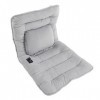 FOTABPYTI Tapis Chauffant pour Chaise, Coussin Chauffant en Graphène Gris Clair avec Cordon dalimentation pour lhiver