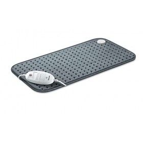 Beurer HK 123 Coussin chauffant en peluche avec 3 niveaux de température et arrêt automatique, format XXL 60 x 30 cm & HK 49 