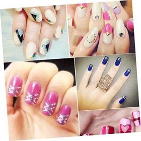 Lurrose 10 Rouleaux Nail DIY Bandes Ligne Pour Nail Art Nail Art Décoration Autocollant Ruban Décoratif Nail Art Autocollant 