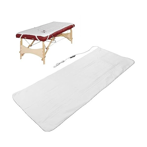 Coussins chauffants, RéChauffeur de Table de Massage à TempéRature RéGlable à 3 Vitesses, Coussin RéChauffant de Table de Mas