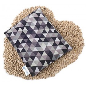 Medi Partners Coussin chauffant en noyaux de cerise 500 g rectangulaire 20x25 cm 100% coton certifié Öko-Tex Medi Partners Ch