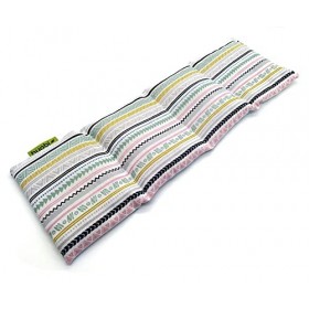 Coussin thermique pour micro-ondes 50x15cm. Non parfumé, rempli de graines de blé. Douleur lombaire cervicale Coussin Cou Dos