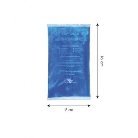 KK - Lot de 10 compresses - Chaud/froid - 9 x 16&nbsp;cm, paquet de 1