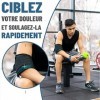 2 Poche de Glace en Gel Réutilisables Effet Chaud Froid avec Bande Élastique pour toutes les Parties du Corps - Poche de Gel 