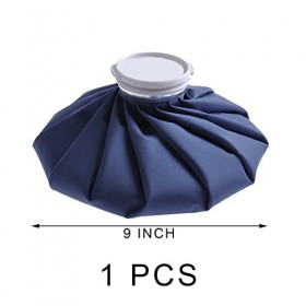 Sac de glace, sac de glace réduisant la température physique,Sac de compresses froides et chaudes,Sac imperméable rechargeabl