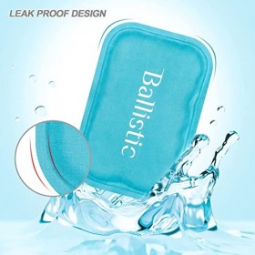 6 Pièces Poche de Glace réutilisable, Petites Poche de Gel Chaud Froid pour Enfant, Compresses Chaudes et Froides pour les de