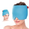 Comfytemp Masque Migraine Poche de Glace en Gel, Migraine Miracle, Réutilisable Bonnet Anti Migraine et Masque Migraine Froid