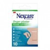 Pansements pour les doigts Nexcare Flexible Comfort, 44.5 mm x 51 mm, 10/Boîte