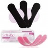 Soft Pad 2 Poches de Gel Froid-Chaud | livrées avec 3 housses lavables en forme de serviette | Grossesse, post accouchement, 