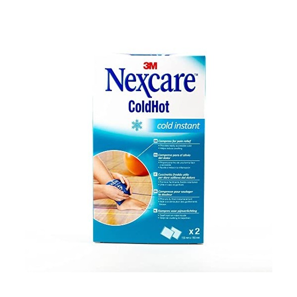 Nexcare ColdHot Cold Instant 2 Poches