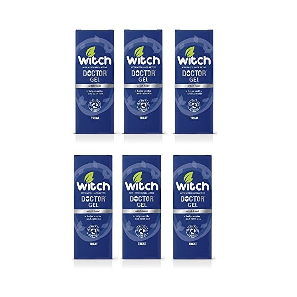 Witch Doctor Lot de 6 gels de soin pour la peau