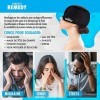 Perfect Remedy - Masque Migraine Headache en Gel, Bonnet Anti Migraine Anti Stress à 360°, Masque de Sommeil Bloque la Lumièr