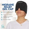 Bandeau anti-migraine pour soulager les migraines | Chapeau anti-maux de tête et migraine | Thérapie chaude et froide pour le