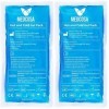 Medcosa Lot de 2 compresses thermiques chaud/froid multifonction, flexibles et réutilisables, pour traitement des blessures s