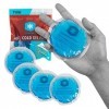 IceWraps Packs de Gel froid chaud réutilisable aucun appui de chiffon - ne Set de 5 micro-ondables Packs chauds ou glace comp