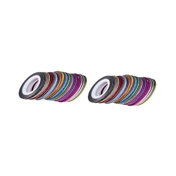 FRCOLOR 156 Rouleaux Ruban Adhésif Décoratif Autocollants Décoratifs Adhésif Autocollants Striping Tapes Ligne Adhésif Autoco