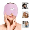 Migraine Bonnet en gel froid pour maux de tête: soulagement instantané, bonnet chaud et froid pour maux de tête, technologie 