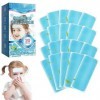 Aicharynic Lot de 20 patchs rafraîchissants en gel pour enfants souffrant de fièvre et migraines, protection contre la chaleu