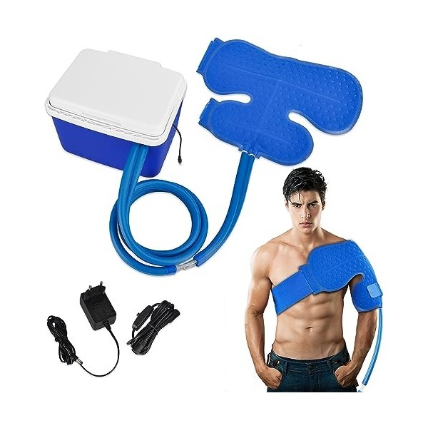 Cozion Machine de Thérapie par Le Froid, Kit de Congélation Flexible Universel Pour le Sport, Le Fitness, Le Genou, lépaule,