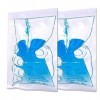 Poche De Glace De Gel,Sac à Glace Réutilisables Gel,Sac à Glace Soulager la Douleur,Packs De Gel Chaud Et Froid,Réutilisable 