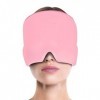 VOANZO Bonnet Anti-migraine réutilisable en Gel glacé à Une Face pour tête Chaude pour maux de tête de Tension, Pression des 