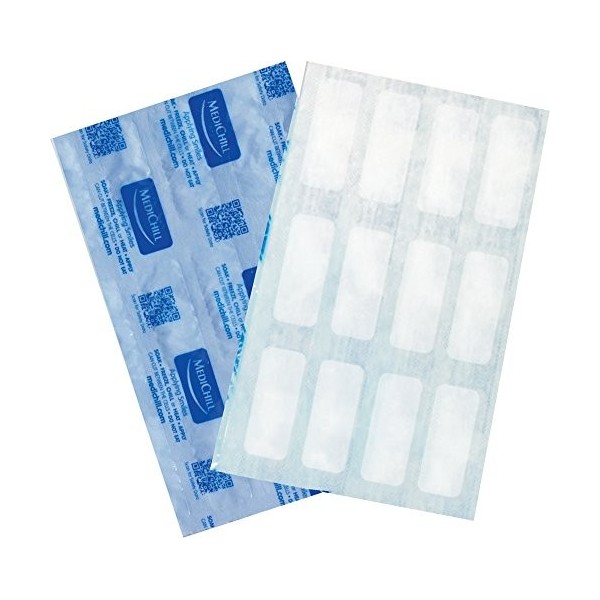 Medichill réutilisable Ice Packs, 13 x 22 cm, Lot de 100