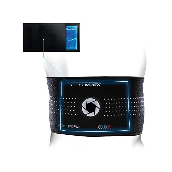 Compex Ceinture lombaire Coldform - thérapie par le chaud/froid