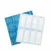 Medichill réutilisables froid Ice Packs, 15 x 13 cm, Lot de 50